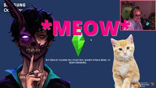 Corpses cat meowing in the background of his stream [upl. by Yrad538]