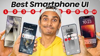 Ranking 10 Smartphone UI in India [upl. by Leschen]