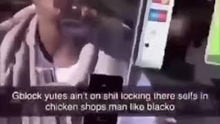 Gblock member Blacko caught lacking in a chicken shop [upl. by Idarb964]