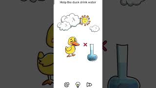 Brain Out Help The Duck Drinking water [upl. by Lyrpa]