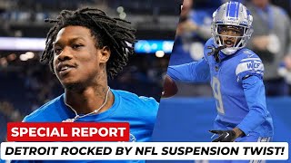 Jameson Williams Accepts N F L Suspension—Details Reveal Shocking New Twist in Detroit Lions Drama [upl. by Anaul681]