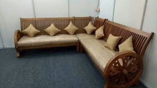 Wooden sofa making process Woodworkingcommunityjazajunais1107 [upl. by Fineman914]