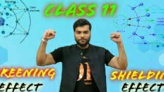 screening effect and shielding effect class 11 chemistry by arvind arora sir [upl. by Hsekin]