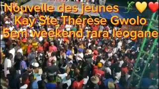 Nouvelle des jeunes 🦎💛❤️kay Ste Thérèse Gwolo 5em weekend rara léogane 2024 [upl. by Sorrows]