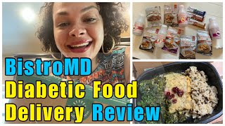 Diabetic Meal Delivery  BistroMD Review [upl. by Airtemad]