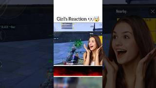 Girls Reaction 👀🤯 l BgmigirlSreaction girlgamer bgmi shortsvideo faithplayz ghostm24gamer [upl. by Aseeral848]