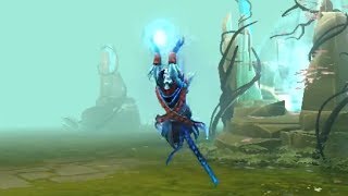 Dota 2  Lich  Kinetic Deadwinters Soul  Chain Frost custom animations [upl. by Scandura155]