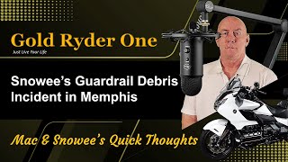 Snowee’s Guardrail Debris Incident in Memphis [upl. by Iphagenia]