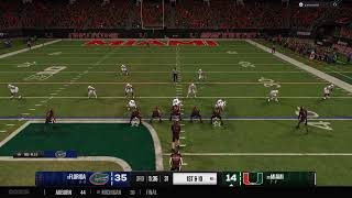 Legendary cfb Week 4 gators vs miami [upl. by Dominic]