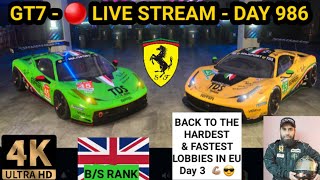 GT7 Day 986 BACK TO THE EU  LIVE GAMEPLAY  Cockpit Cam  TCS OFF  v152 [upl. by Hillell]