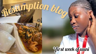 First week of resumption vlog  Chrisland university [upl. by Trish543]