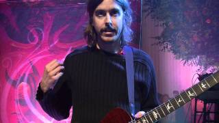 Mikael Åkerfeldt on his signature PRS SE model  PRS All Access with Opeth [upl. by Zurn]