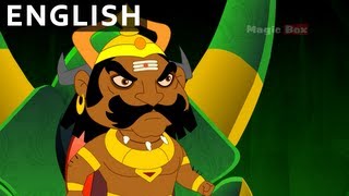 Hanuman Meets Ravana  Return of Hanuman In English HD  Animation Bedtime Cartoon [upl. by Rokach]