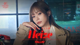 Off The Stage 헤이즈Heize FALLIN  4K [upl. by Eatnuhs]