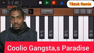 Coolio  Gangsta’s Paradise Cover Garageband [upl. by Sucramad245]