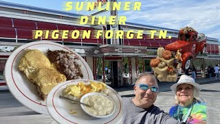 Sunliner Diner  Pigeon Forge TN  Breakfast Review [upl. by Teragramyram369]