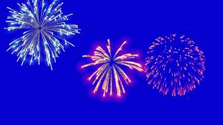 Fireworks Black Blue amp Green Screen Background Video FootageBest Fireworks Background Video Effect [upl. by Annekcm]