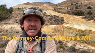 The Little Known RamseyComstock Mine amp Mill In Stagecoach Nevada [upl. by Cupo]