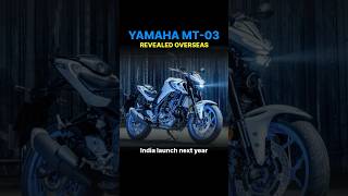 2025 YAMAHA MT03  shorts yamaha [upl. by Yobybab460]