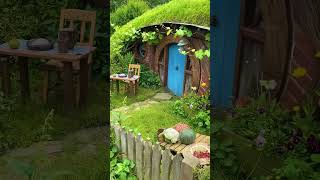 Hobbit Hole ErMin The Shire Hobbiton New Zealand 🥰 [upl. by Eisset]