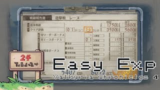 Valkyria Chronicles 4 easy early game exp [upl. by Gombach948]