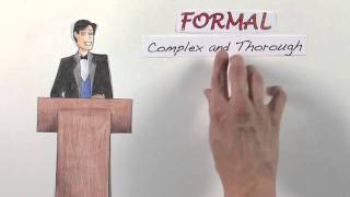 Formal vs Informal Writing Whats the Difference and When to Use Them [upl. by Millwater]