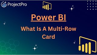 Mastering Power BI MultiRow Card Expert Tips and Tricks [upl. by Anahcra]