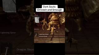 Ornstein and Smough are the most DIFFICULT Boss Fight in any Souls game Shorts darksouls gaming [upl. by Annad]