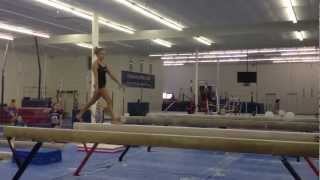 Nastia Liukin  Beam Training [upl. by Spiros]