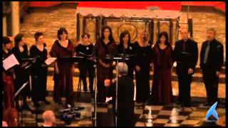 Ensemble vocale Calycanthus amp Coro Dalakopen  Cantate Domino by Vytautas Miškinis [upl. by Aelahs]