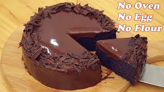 No Oven Chocolate Cake Only 3 Ingredients [upl. by Elaval350]