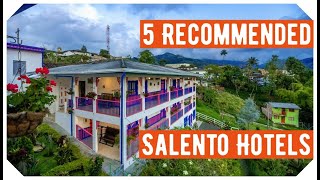 5 Recommended Salento Hotels Colombia Hotels in Salento 2020 [upl. by Weinert164]