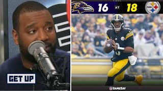 GET UP  quotPIT will win AFC North with Wilsonquot  Canty Canty on Steelers beat Lamar amp Ravens 1816 [upl. by Eniac]