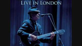 Leonard Cohen Recitation with NL from Live in London [upl. by Niddala]