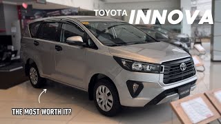 The BEST CHOICE for Family Cars  2024 Toyota Innova XE  Walkaround Price Specs Review [upl. by Charbonnier550]