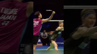 Antonsen incredible Net block 🔥🔥🤯🤯 badminton andersantonsen denmarkbadminton bwf shorts [upl. by Anny615]