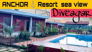 Sea View Anchor resort Diveagar  Best Resorts in diveagar near Pune amp Mumbai  Findingindia [upl. by Steel]