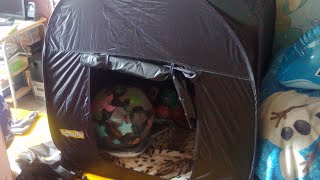 Kootchy Sensory Popup Blackout Tent ⛺ Facebook Marketplace Find July 2024 [upl. by Kaela26]