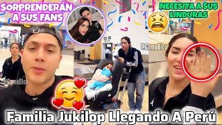 FAMILIA JUKILOP LLEGANDO A PERÚ😍 Kimberly Loaiza Pide Ayuda A Sus Linduras😱 [upl. by Nitreb39]