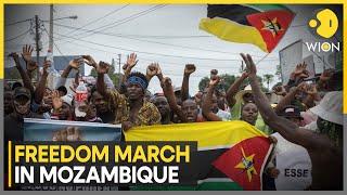 Mozambique Tense Ahead Of Opposition Freedom March  World News  WION [upl. by Tyson564]