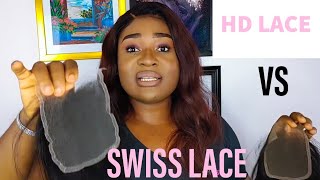 HD LACE VS SWISS LACE which is better [upl. by Seena802]