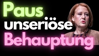 CDU behauptet Lisa Paus produziert FakeNews [upl. by Abell190]