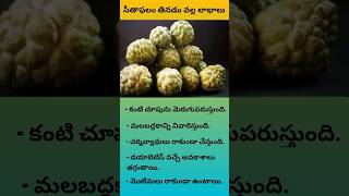 సీతాఫలం తినడం వల్ల ఆరోగ్య ప్రయోజనాలు  Health Benefits of Custard Apple in Telugu healthy shorts [upl. by Absalom]