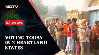 Assembly Elections LIVE Madhya Pradesh Chhattisgarh Vote Today In HighStakes Battle  NDTV 24x7 [upl. by Ahern]