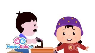 Cobbler Cobbler  Nursery Rhymes For Kids And Children  Baby Songs  Happy Kids [upl. by Tica]