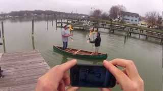 Merrimack Canoes Stable and Handcrafted Canoes Fly Fishing Canoe [upl. by Adliwa326]