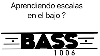 Cómo aprender escalas en el bajo 2024 aprendiendobajo bajo bajista [upl. by Conan]