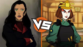 Asami vs Suki  Who Wins  Avatar [upl. by Lowry998]