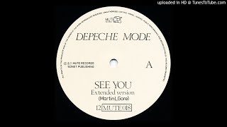 Depeche Mode  See You Extended Version 82 [upl. by Annahsad436]