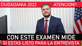 NUEVO EXAMEN DE CIUDADANIA AMERICANA 2022 [upl. by Marcella]